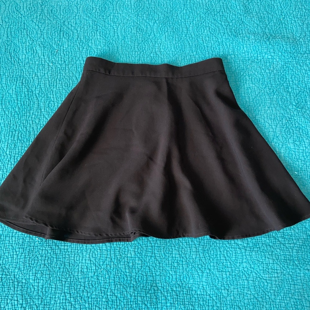 Express Black Mini Skirt